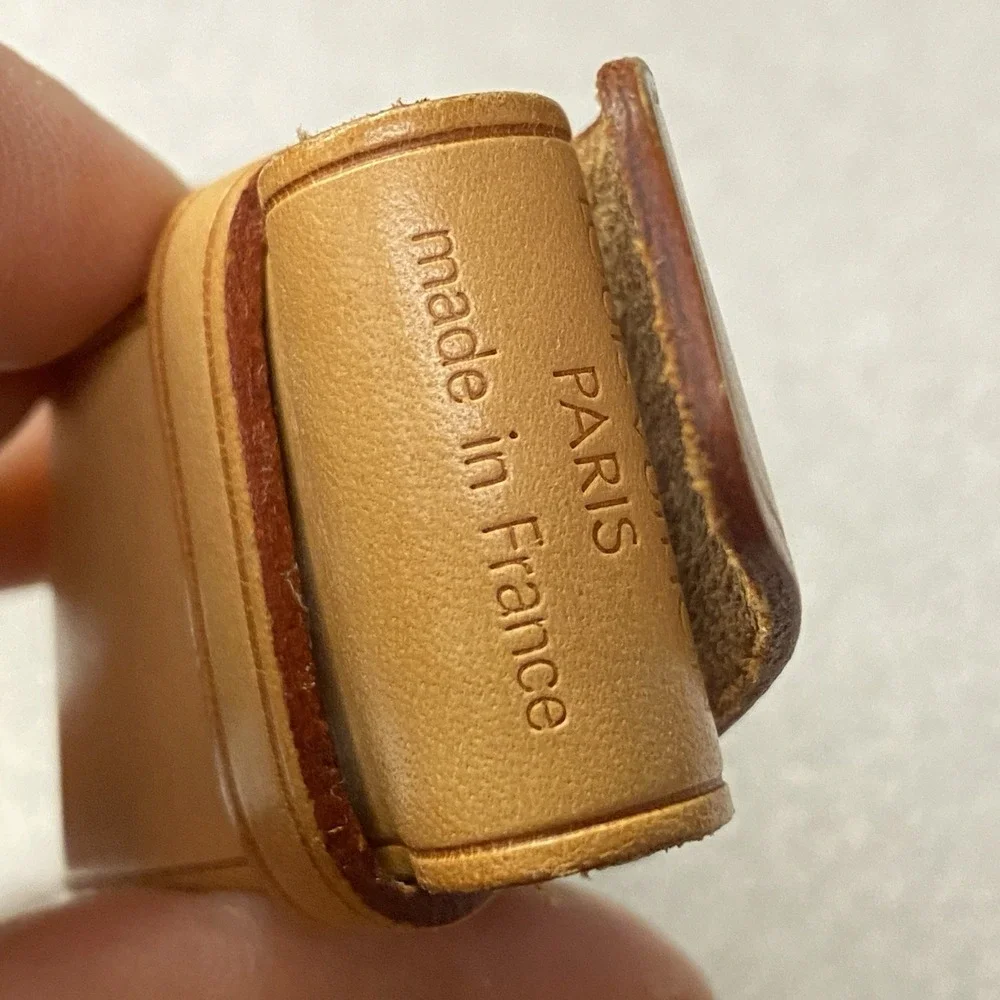 Authentic Louis Vuitton Luggage Tag Excellent Condition SEE THE‎ PHOTOS